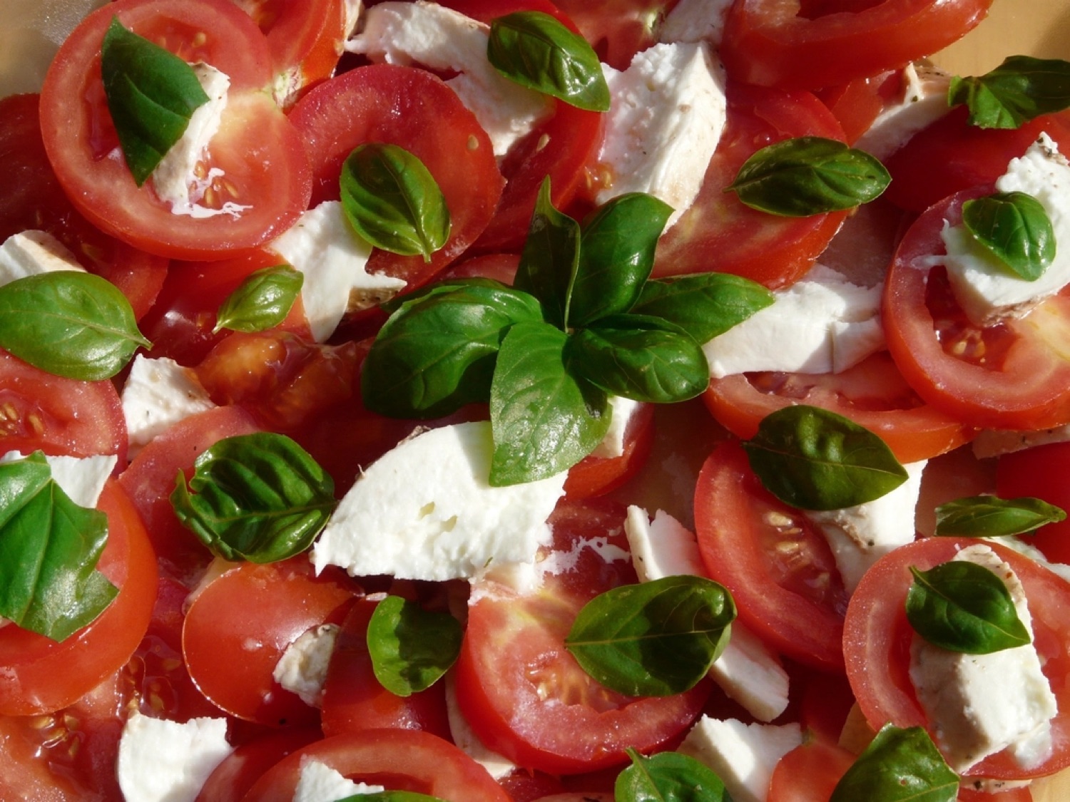 Caprese a další letní lehké talíře